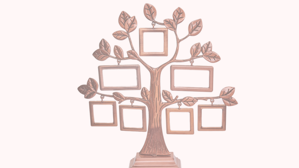 Illustration of a family tree
