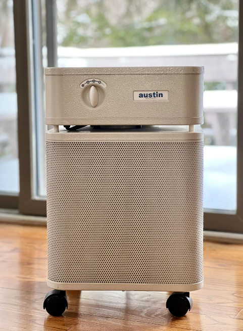 Austin Air filter for cleaner air and fall allergies in kids.