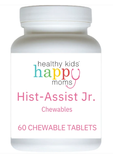 HKHM Hist-Assist Jr. chewables for fall allergies in kids.