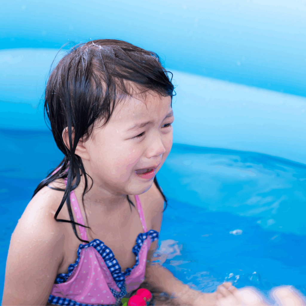 Post-pool day meltdown