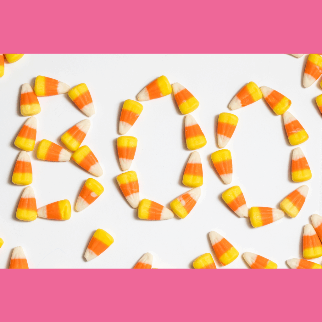picture of candy to illustrate the importance of limiting sugar on Halloween