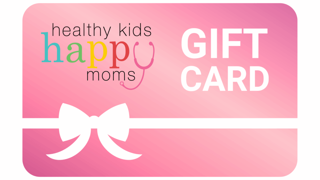 Online gift cards as part of our healthy holiday gift guide