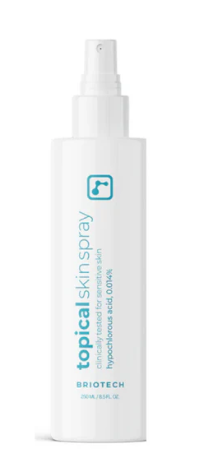 Briotech Topical Skin Spray for nighttime eczema relief