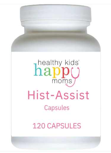 HKHM Hist-Assist supporting immune health and tick prevention for kids.