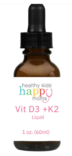 HKHM Vitamin D3 + K2 Liquid featured in the back-to-school vaccine supplement guide.