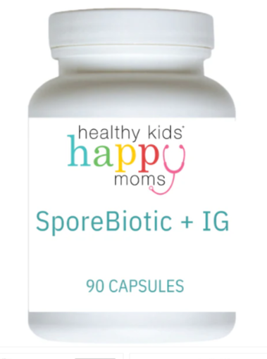 Healthy Kids Happy Moms Sporebiotic featured in PANS/PANDAS school accommodations support.