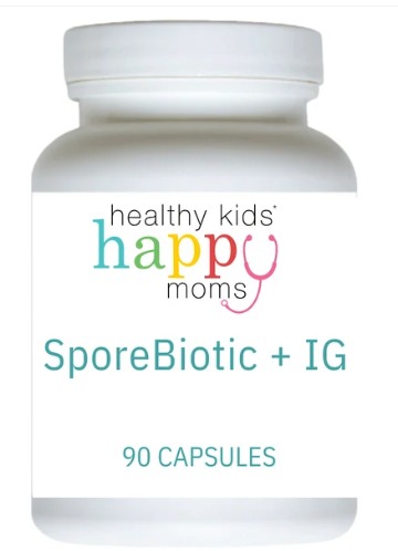 HKHM SporeBiotic IG for how to take a probiotic when on an antibiotic
